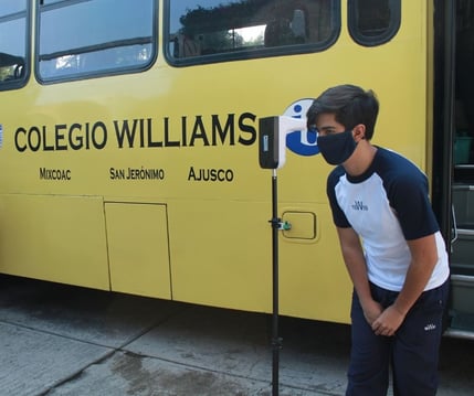 control-acceso-autobus-colegio-williams